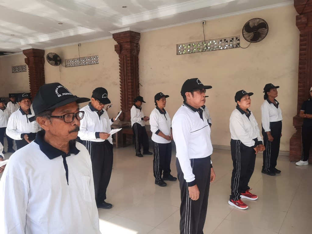 Lansia Banjar Pegending Senantiasa Sehat dan Bugar Berkat Kegiatan Posyandu Rutin